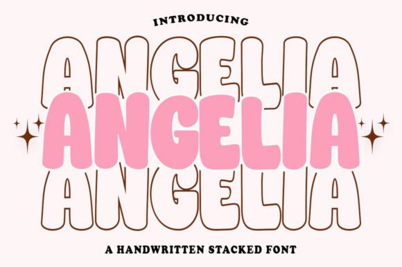 Angelia Stacked: A Guide to This Creative Display Font