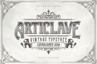 Articlave: A Premium Display Font for Vintage-Inspired Designs