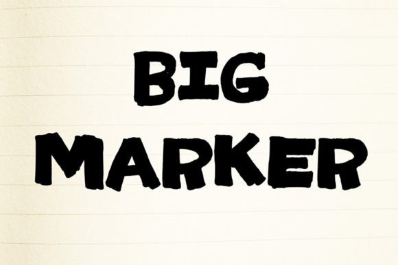 Big Marker: Infusing Energy into Your Design Projects