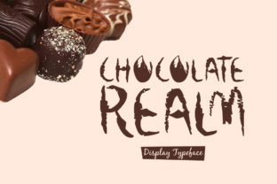 Chocolate Realm: A Modern Display Font for Creative Projects