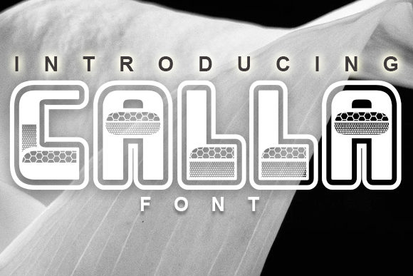 Exploring Calla: A Textured Display Font for Bold Branding