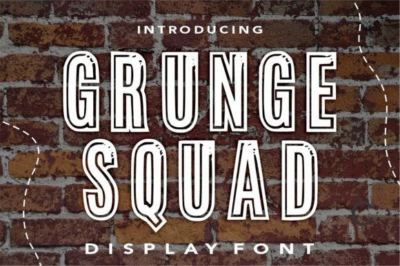 Grunge Squad: More Than Just a Distressed Typeface