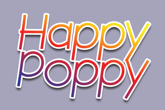 Happy Poppy: The Down-to-Earth Display Font for Joyful Designs