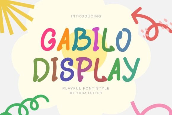 Inject Playful Energy with the Gabilo Display Typeface