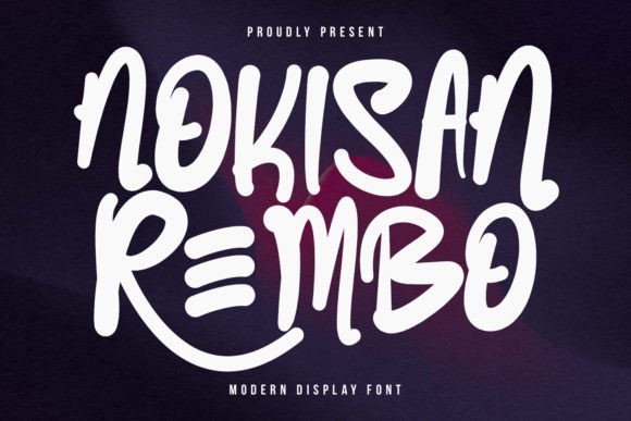 Nokisan Rembo: A Display Font with Character