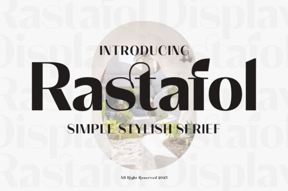 Rastafol: The Elegant Display Font for Distinctive Brands