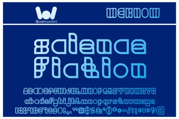 Science Fiction: A Font for Modern, Clean Designs