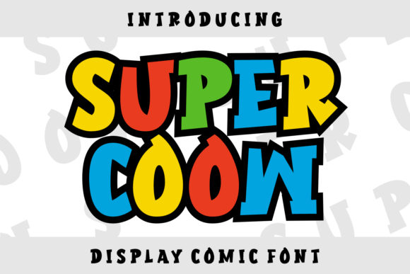 Super Coow: A Joyful Display Font for Creative Projects