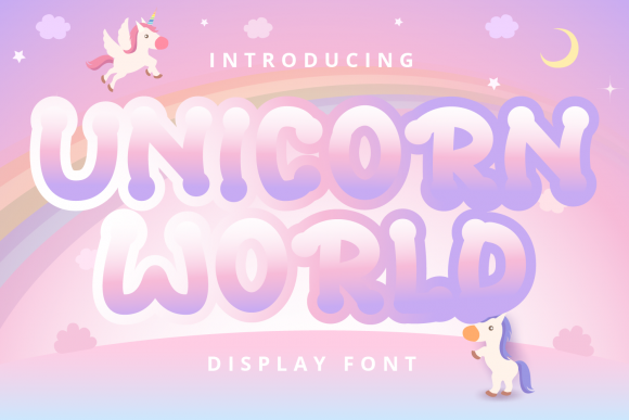 Unicorn World: A Font That Brings Whimsy to Your Work