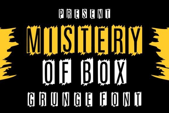 Unleashing Raw Energy with the Mistery of Box Typeface