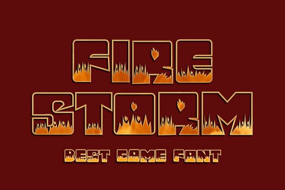 Why Fire Storm is the Bold Typeface Your Next Project Needs