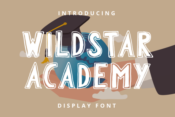 Wildstar Academy: Elevate Your Creative Projects with This Bold Typeface