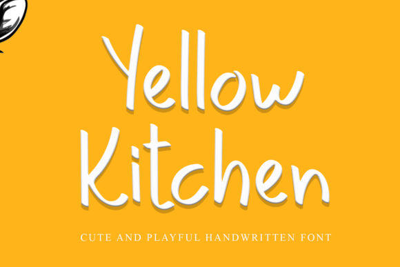 Yellow Kitchen: A Modern Display Font for Stylish Brands